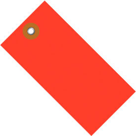 Global Industrial Tyvek® Shipping Tag 6-1/4""L x 3-1/8""W Red 100/Pack