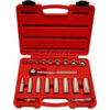 Fractional Socket Set 3/8"" Drive 6 Point 20 Piece Deep