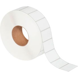 Global Industrial™ Thermal Transfer Labels 2-1/4""W x 1-1/2""L 3"" Core White 4/Pack