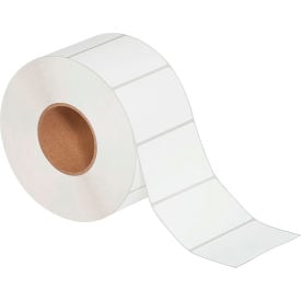 Global Industrial™ Thermal Transfer Labels 4""W x 2-1/2""L 3"" Core White 4/Pack