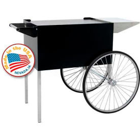 Paragon 3090710 Professional Series Popcorn Machine Cart 12oz 16oz Black