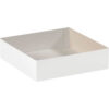 Global Industrial Deluxe Gift Box Bottoms 19""L x 12""W x 3""H White 50/Pack