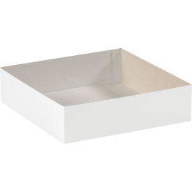 Global Industrial Deluxe Gift Box Bottoms 19""L x 12""W x 3""H White 50/Pack