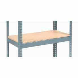Global Industrial Double Rivet Additional Shelf  36""W x 18""D Wood Deck USA