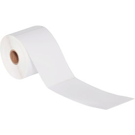 Global Industrial™ Desktop Direct Thermal Labels 4""W x 5""L 1"" Core 4""OD White 12/Pack