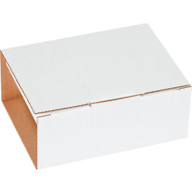 Global Industrial Corrugated CD Mailers 5-5/8""L x 5""W x 2-9/16""H White