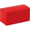 Global Industrial Holiday Gift Boxes 9""L x 4-1/2""W x 4-1/2""H Red 100/Pack