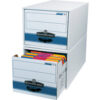 Stor/Drawer® Steel Plus™ File Storage Drawers 24""L x 12""W x 10""H White 6/Pack