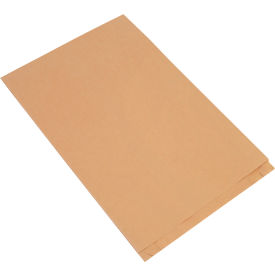 Global Industrial™ Gusseted Merchandise Bags #17 14""W x 3""D x 21""H Kraft 500/Pack