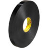 VHB™ 4929 Double Sided Foam Tape 1/2"" x 5 Yds. 25 Mil Black