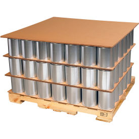 Global Industrial Triple Wall Corrugated Sheets 48""L x 40""W Kraft 5/Pack