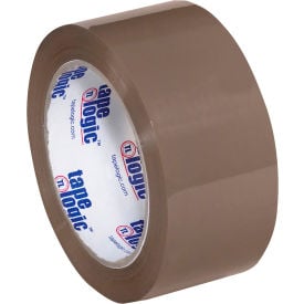 Tape Logic® #600 Hot Melt Tape 2"" x 110 Yds. 1.6 Mil Tan