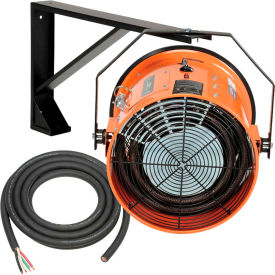Global Industrial® Electric Salamander Heater Adjustable Thermostat 208V 3 Phase 15000 Watt