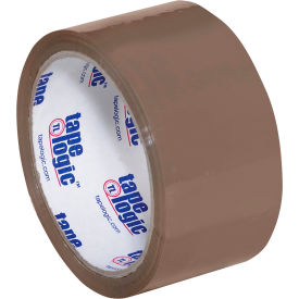 Tape Logic® #600 Hot Melt Tape 2"" x 55 Yds. 1.6 Mil Tan