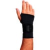 Ergodyne® ProFlex® 680 Single Strap Wrist Support Sleeve Ambidextrous L Black