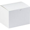 Global Industrial Gift Boxes 6""L x 4-1/2""W x 4-1/2""H White 100/Pack