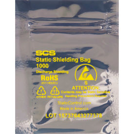 Global Industrial™ Reclosable Static Shielding Bags 2""W x 3""L 2.8 Mil Transparent 1000/Pack