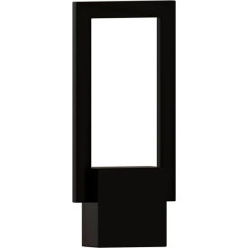 Ambiate Catola Modern LED Wall Sconce Vanity Light Fixture 12W 470 Lumens 6-1/2""L Black