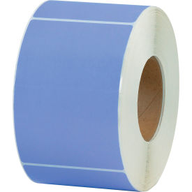 Global Industrial™ Colored Thermal Transfer Labels 4""W x 6""L 3"" Core Purple 4/Pack