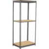Global Industrial 3 Shelf Standard Duty Boltless Shelving Starter 36""W x 24""D x 60""H Wood Deck