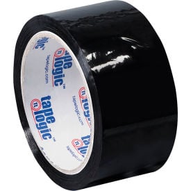 Tape Logic® Colored Carton Sealing Tape 2"" x 55 Yds. 2.2 Mil Black