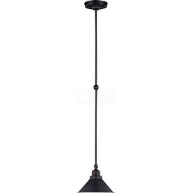 Nuvo 60/1708 Bridgeview-1 Light Mini Pendant Mission Dust Bronze 8.5""W X 45""H