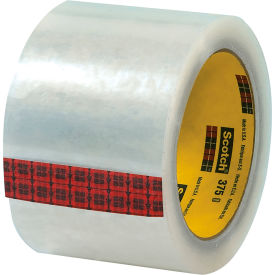 Scotch® 375 Carton Sealing Tape 3"" x 55 Yds. 3.1 Mil Clear