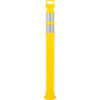 Global Industrial Reflective Delineator Post 49""H Yellow