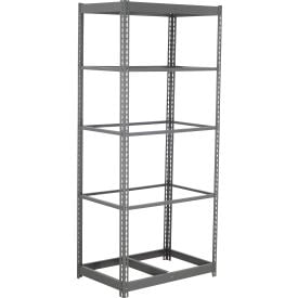 Global Industrial 5 Shelf Standard Duty Boltless Shelving Starter 36""W x 12""D x 72""H No Deck