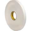3M™ 4462 Double Sided Foam Tape 1"" x 36 Yds. 62.5 Mil White