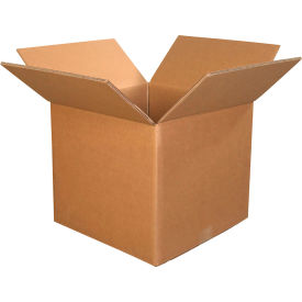 Global Industrial Heavy Duty Double Wall Corrugated Boxes 18""L x 18""W x 18""H Kraft 10/Pack