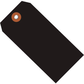 Global Industrial Plastic Shipping Tag 6-1/4""L x 3-1/8""W Black 100/Pack
