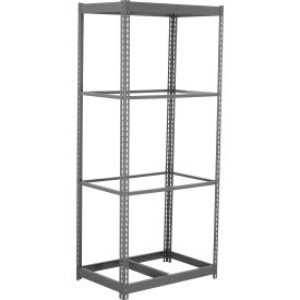 Global Industrial 4 Shelf Standard Duty Boltless Shelving Starter 36""W x 18""D x 96""H No Deck