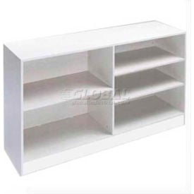 Wrap Counter White 48""W x 18""D x 38""H