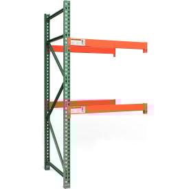 Global Industrial™ Bolted Teardrop Pallet Rack Add-On 48""W x 48""D x 96""H 6590 lbs Shelf Cap