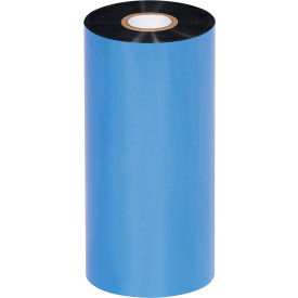 Global Industrial™ Zebra Thermal Transfer Ribbons 6""W x 1476'L Wax Black 12 Rolls/Case