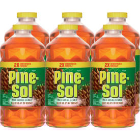 Pine-Sol® Multi-Surface Cleaner Disinfectant Concentrated Pine Scent 80 oz. Bottle 6/Case