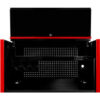 Extreme Tools DX Power Workstation Hutch 41""W x 25""D x 22-1/4""H Black with Red Handle