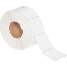 Global Industrial™ Thermal Transfer Labels 3""W x 3""L 3"" Core White 6/Pack