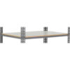 Global Industrial Standard Duty Boltless Shelving Additional Shelf 36""W x 12""D Laminate Deck