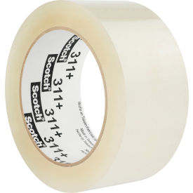 3M Scotch® 311+ Cold Temperature Carton Sealing Tape 2"" x 110 Yds. 2 Mil Clear
