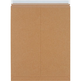 Stayflats Plus® Peel & Seal Mailers 17""W x 21""L Kraft 100/Pack