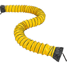 Global Industrial™ Indoor/Outdoor Flexible Duct 12""Dia. x 25'L Yellow