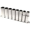 Chrome Socket 1/2"" Drive 6 Point 1-1/4"" Deep