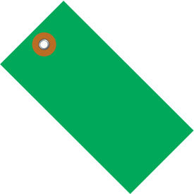 Global Industrial Tyvek® Shipping Tag 4-3/4""L x 2-3/8""W Green 100/Pack