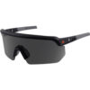 Ergodyne® Skullerz Half Frame Safety Sunglasses Anti Fog & Scratch Black Lens Black Frame
