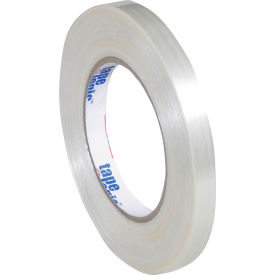 Tape Logic® 1550 Strapping Tape 1/2"" x 60 Yds. 5.9 Mil Clear