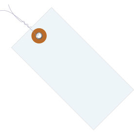 Global Industrial Tyvek® Shipping Tag Pre-Wired 3-1/4""L x 1-5/8""W White 1000/Pack