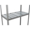 Global Industrial Extra Heavy Duty Boltless Shelving Z Beam 48Wx48D Steel Deck