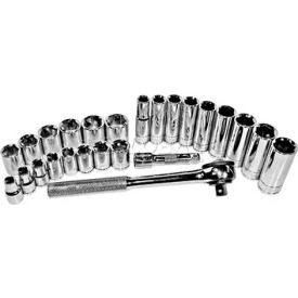 Metric Socket Set 3/8"" Drive 6 Point 26 Piece